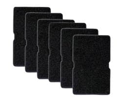 6 stuks - Wasdroger filter - Spons filter - Filter voor droger - Geschikt voor Beko droger filter 2964840200 2964840100 - Vervanging voor Blomberg Grundig Droger verdamper schuim filter - 245*155mm