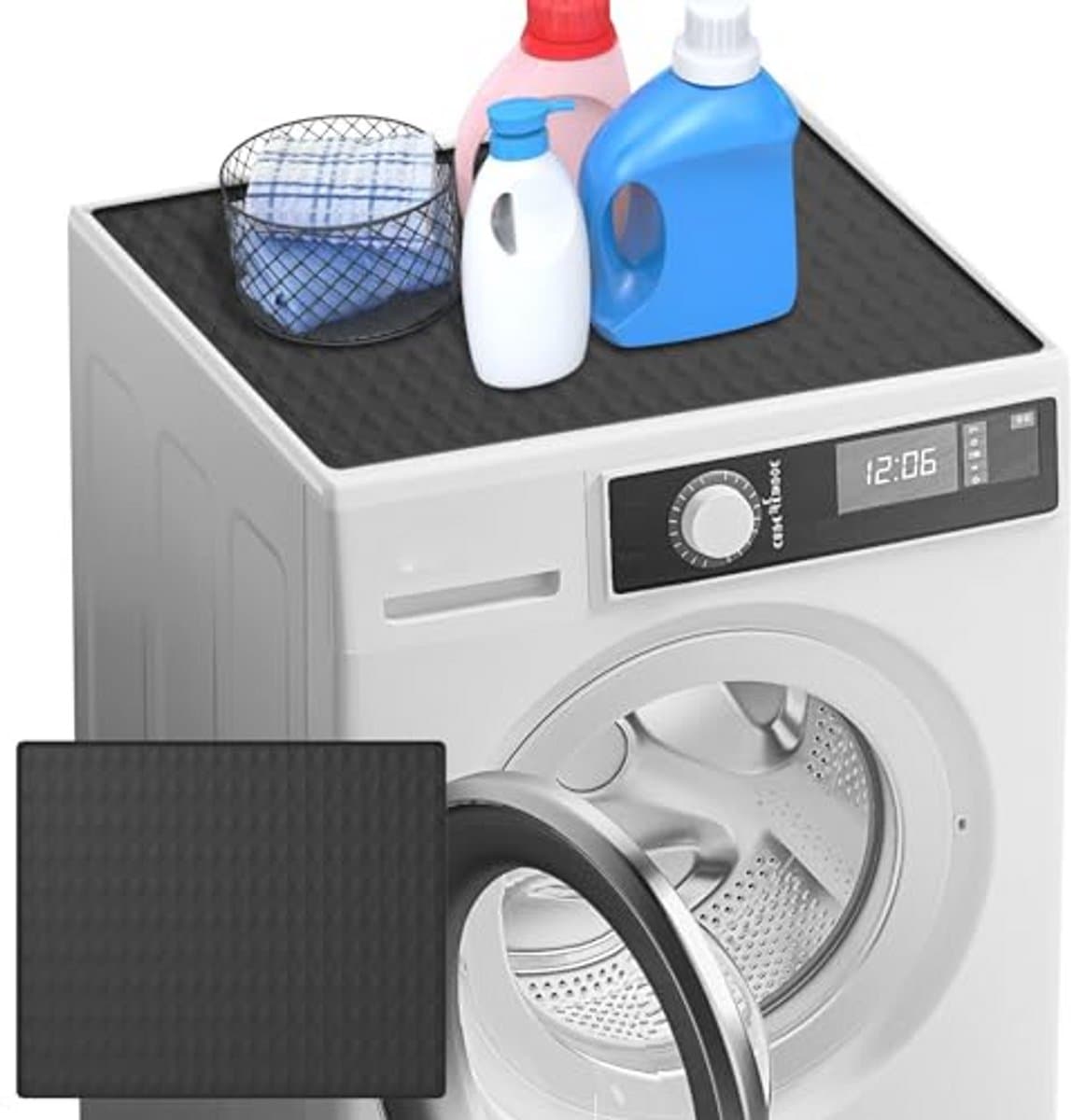Antislip Wasmachineonderlegger - Siliconen, Waterdicht, 60 x 50 cm - Heavy Duty Afdekking voor Droger, Badkamer en Keuken — afbeelding 1