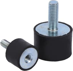 4x Rubber Vibratiedempers M6 & M8 - Trillingsisolatie Silent Blocks voor Machines en Auto's — thumbnail 3