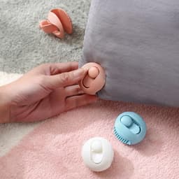 3 stuks - Dekbedclips - Quilt Snaps - Antislip dekbedhouder - Quiltbindklemmen - Dekbedklemmen - Dekenhouder antislip - Antislip lakenhouder - en dekbedovertrekclips - kunststof clips voor beddengoed en dekbedden — thumbnail 3