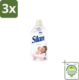 3 x Silan – Wasverzachter – Sensitive – 1144 ml - Grootverpakking - Wasverzachter - Gevoelige Huid - Hypoallergene - Huidvriendelijk - Wasgoed Zachtheid — thumbnail 1