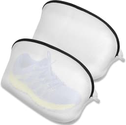 Sander Shop Waszak voor schoenen, 2 waszakken, wasmachine, wasnet met ritssluiting voor wasmachine, netstof, waszakken — thumbnail 1