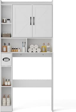 Wasmachine Ombouw - Opbouwmeubel Kast - Meubel Rek - Waskamer — thumbnail 1