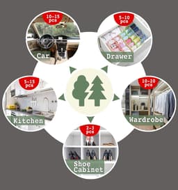 Cederhout Blokken - Kastgeur - Kleding Beschermen - Natuurlijke Afweer - 40 Stuks - Houtkleur — thumbnail 5