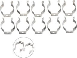 10x Zware Borstelhouder Clips voor Gereedschap - Open Type Veer Klemmen — thumbnail 5