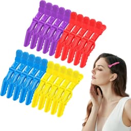 Set van 5 Professionele Kappersklemmen voor Haarstyling — thumbnail 4