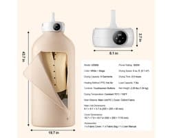 MakkelijkMooi Wasdroger HangTas - Droogrek met Droger - 600W - Electrisch Droogrek - Opvouwbare Droger voor Camper en Caravan