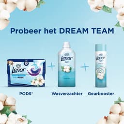 Lenor Wasmiddel All-in-1 Pods Katoen Fris - 15 stuks — thumbnail 5