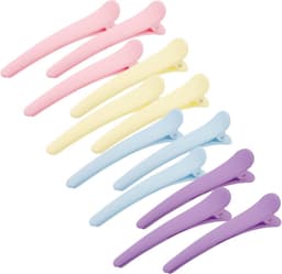 12x Alligator Haarclips Zonder Vouwen voor Haar Styling en Knippen - Professionele Sectie Clips — thumbnail 1