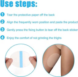 Anti Wrijving Pads - 30 Stuks | Bescherming tegen Schuren | Dij Tape | Onzichtbaar en Comfortabel | Voor Vrouwen | Knie en Kuit | Huidvriendelijk — thumbnail 4