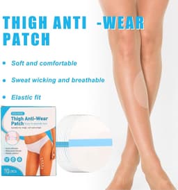 Anti Wrijving Pads - 30 Stuks | Bescherming tegen Schuren | Dij Tape | Onzichtbaar en Comfortabel | Voor Vrouwen | Knie en Kuit | Huidvriendelijk — thumbnail 3