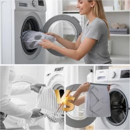 Set van 4 kleine waszakken voor delicate kleding - 30 x 20 cm - ideaal voor lingerie, ondergoed, sokken - waszakjes voor mini wassen - duurzaam en handig voor op reis. — thumbnail 2