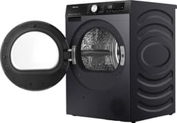 Hisense DH3S902BBCC - Condensdroger - 9 kg - Vrijstaand - Voorbelading - Warmtepomp - Zwart - Draaiknop - TouchControl - 63 dB(A) - Ion Refresh - Allergy Care - Auto Dry — thumbnail 3