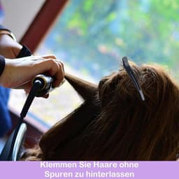 6x Professionele Haarclips voor Knippen en Stylen - Antislip Kappersklemmen Zwart — thumbnail 4