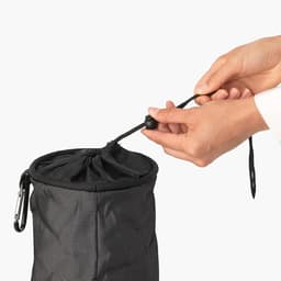 Wasknijperzak met Haak voor Binnen en Buiten - Opberghoes voor Knijpers, Klein, Zwart — thumbnail 2