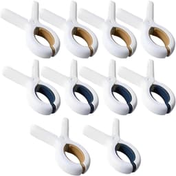 10 stuks strandhanddoekclips voor strandlakens, ligstoelen en vakantie - winddicht en groot — thumbnail 1
