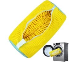 Famanu – Schoenenwaszak met ritssluiting - herbruikbare waszak voor wasmachine - bescherming van schoenen en textiel