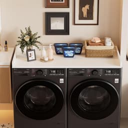 Werkblad voor Wasmachine en Droger Bovenop Zetten Organisatiesysteem Opslag — thumbnail 2