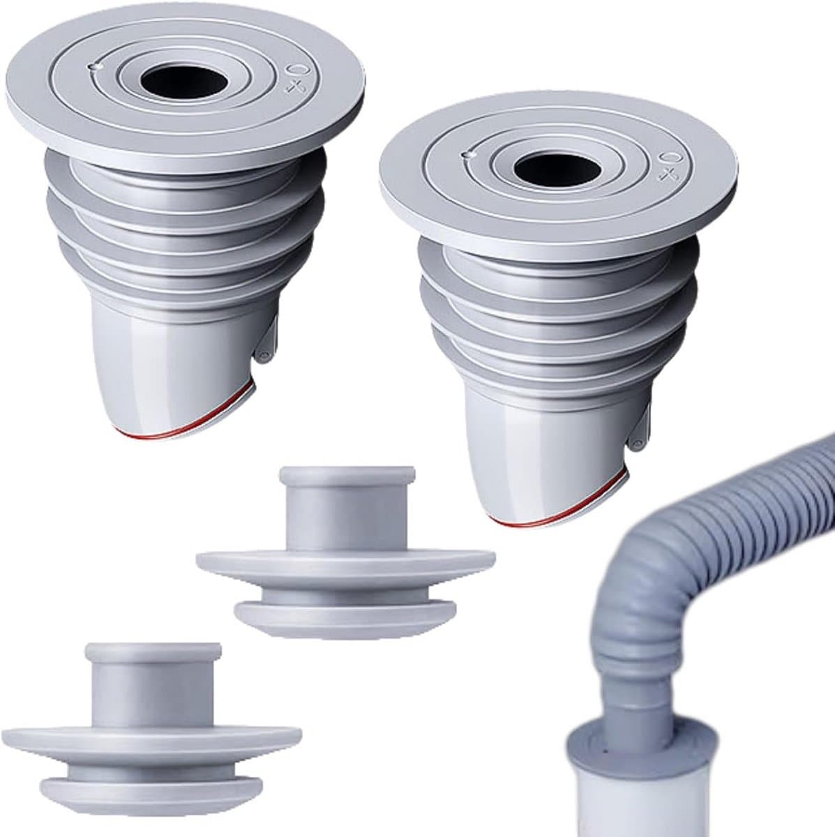 Anti-geurstop voor wasmachines met 35-40 mm slangkoppeling — afbeelding 1