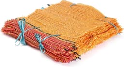 100 Stuks Aardappelzakken en Groentezakken met Trekkoord - Robuust en Ventilerend - 28x36 cm — thumbnail 1