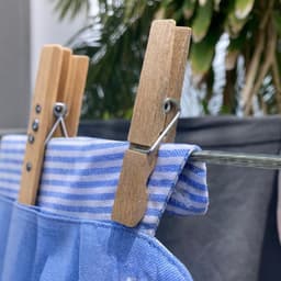 Extra Sterke Waslijn 3mm x 50m met Stalen Kern - Geschikt voor Buiten, Tuin en Camping — thumbnail 4