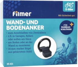 Wand- en Grondanker - Veilig Fietsanker met 14 mm Gehard Stalen Beugel - Voor Fietssloten en -kettingen — thumbnail 3