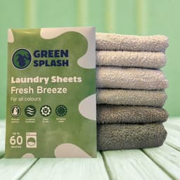 Wasstrips Wasmiddel 60 Wasbeurten - Fresh Breeze - Made in Germany — thumbnail 4