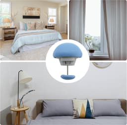 16 stuks - dekbedclips - antislip dekbed bevestigingsset - paddenstoelvormige ronde bevestigingsclips - voor dunne en dikke dekbedden, dekens, lakens, bedrokken, pantoffels, kussens - blauw - 3×2.8cm — thumbnail 4