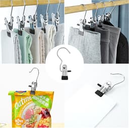 20 multifunctionele clips voor schoenen, kleding en accessoires - Ruimtebesparend en duurzaam — thumbnail 4