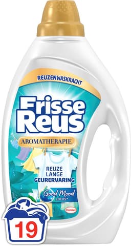 Frisse Reus Gel Lotus - Vloeibaar Wasmiddel - Witte Was - Frisse Geurbeleving - 6 x 19 Wasbeurten - Voordeelverpakking — thumbnail 2