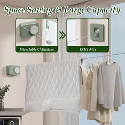 Indoor Retractable Clothesline — thumbnail 2