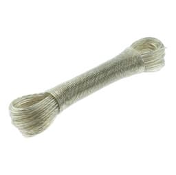 EXCITAT Waslijn - Waslijndraad - Extra sterke stalen kern - Geschikt voor huis, tuin en camping - Waslijn van 2 mm staal - 20 m — thumbnail 1
