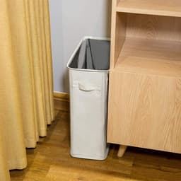 Foldable Laundry Basket - Sturdy Small Laundry Basket with Handle — thumbnail 5