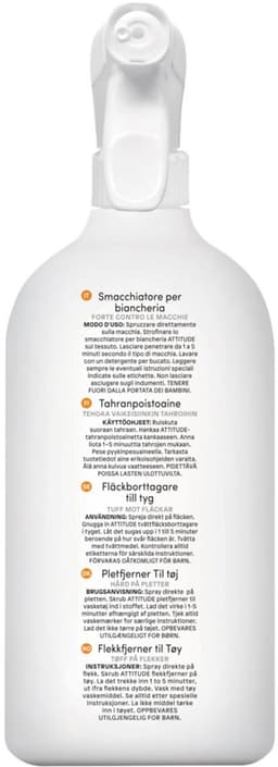 Attitude Vlekverwijderaar Citrus Zest - 800 ml — thumbnail 4