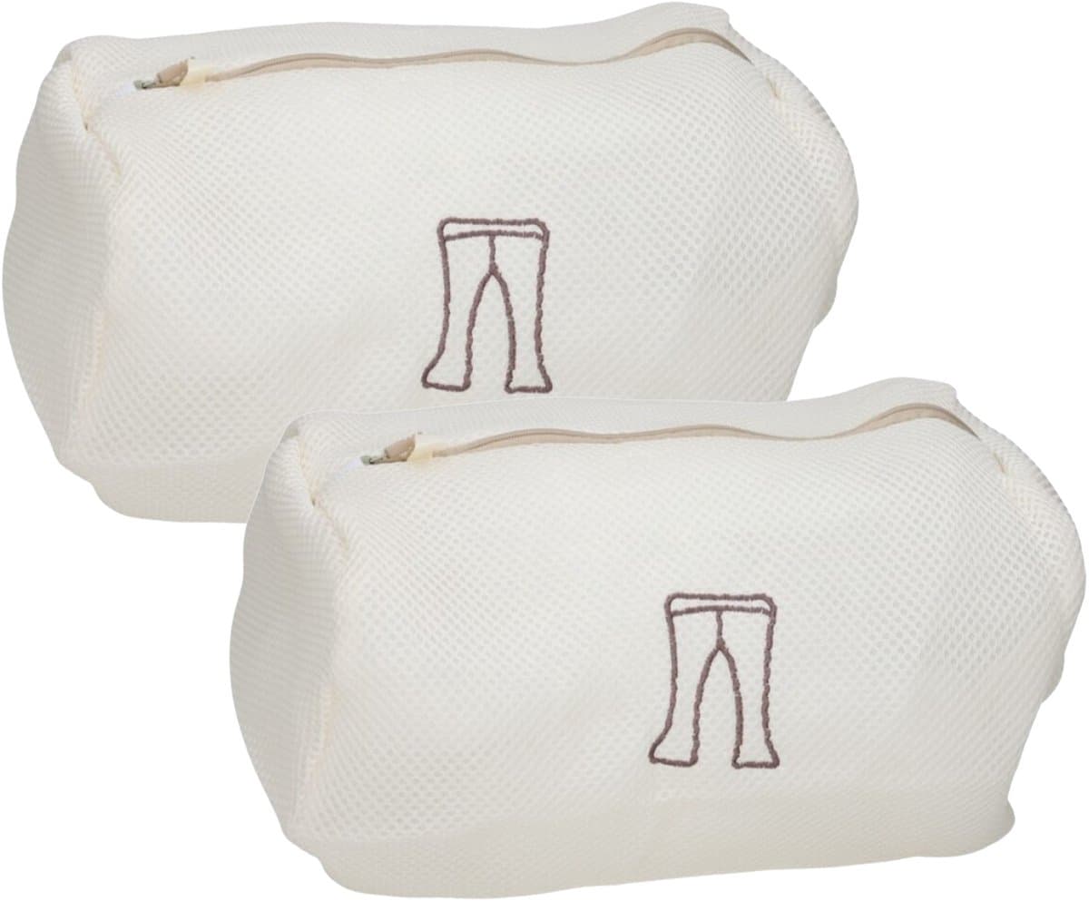 Gerimport waszakken Iris - 2x - 30 x 20 cm - voor delicaat wasgoed - lingerie/bh waszak — afbeelding 1