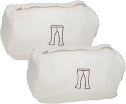 Gerimport waszakken Iris - 2x - 30 x 20 cm - voor delicaat wasgoed - lingerie/bh waszak — thumbnail 1