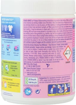 Vanish - Vlekverwijderaar - Poeder - Oxi Action - Crystal White - 1kg — thumbnail 3