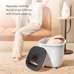 Compacte Mini-Wasmachine Automatische Uitschakeling USB-voeding voor Ondergoed Sokken Babykleding Schoonheidsaccessoires - Mini wasmachine — thumbnail 4