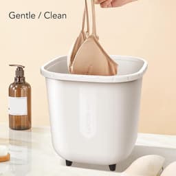 Compacte Mini-Wasmachine Automatische Uitschakeling USB-voeding voor Ondergoed Sokken Babykleding Schoonheidsaccessoires - Mini wasmachine — thumbnail 5