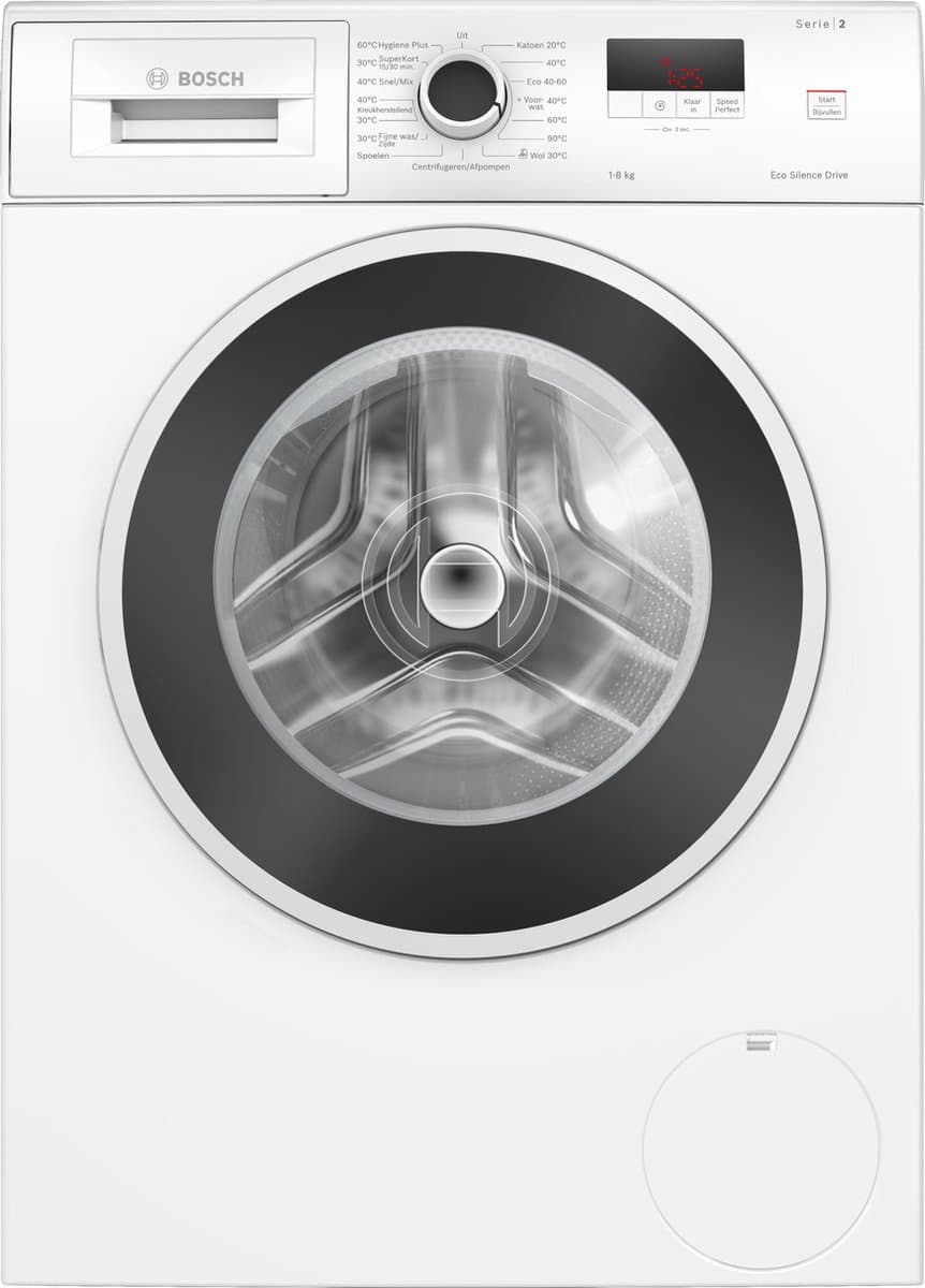 Bosch WGE03408NL Wasmachine met Autostop — afbeelding 1