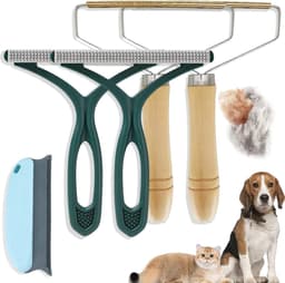 Pluisscheerapparaat, dierenhaarverwijderaar, 5 stuks, draagbare pluisverwijderaar, magische poten, kattenhaarverwijderaar, pluisborstel, kledingborstel voor sweater, geweven coating, tapijt, gebreid, — thumbnail 1