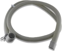 Famanu – Afvoerslang, 1,8 m, diameter 30/20 mm, universeel geschikt voor vaatwasser en wasmachine, met bevestigingsboog — thumbnail 1