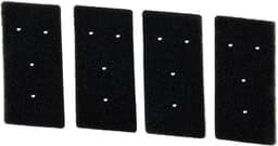 Bramokava 4x Filter geschikt voor Droger Whirlpool Bauknecht Ignis ( met 4 gaatjes) - 481010345281 - 8015250474909 - 481010716911 - Spons Foam Schuim — thumbnail 4