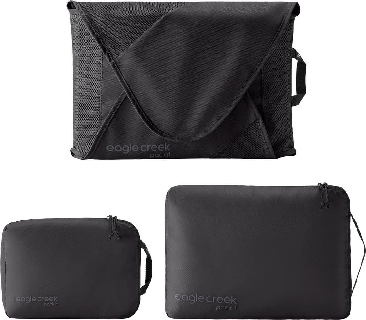 Eagle Creek Pack-It Starter Set - 13L - Black — afbeelding 1