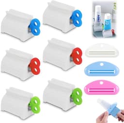 Veelzijdige Set van 9 Tubeknijpers en Dispensers voor Tandpasta en Crèmes — thumbnail 1