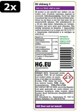 2x HG vlekweg 4 - 50ml - voor onder andere saus en kruiden — thumbnail 2