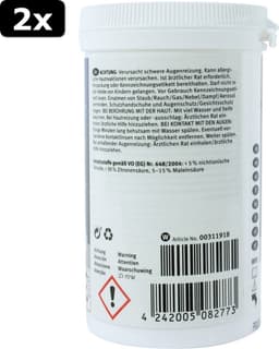 2x BOSCH SIEMENS B/s Vw/wasmachine Ontkalker 250g — thumbnail 2