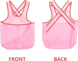 WasSchort met Grote Zak - Roze - Ideaal voor Transporteren van Nat Wasgoed - Handig voor Tuinieren - ShopVlot — thumbnail 2