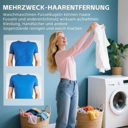 Solidchoice - 12 Herbruikbare Wasballen voor Effectieve Dierenharen Verwijdering — thumbnail 4