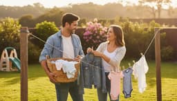 Droogrek Waslijn - Kledinglijn Buiten - Kleding Drogen - Duurzame Polyesterkern - 20 meter - Grijs — thumbnail 4
